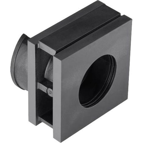 HellermannTyton VP-L25-26Ins-sgl-PL-BK Embase simple sans halogène TPE noir 1 pc(s) R943992