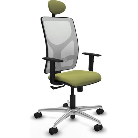 Sedia da ufficio piqueras y crespo Motilla bianco alluminio (1/2)