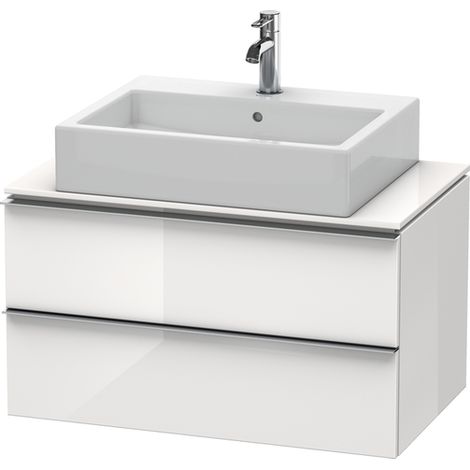 Duravit Happy D.2 Unità Vanity per console 800mm 6311, 2 cassettiera, Colore (anteriore/corpo): quercia cashmere impiallacciato in vero legno - H2631101111 (1/2)