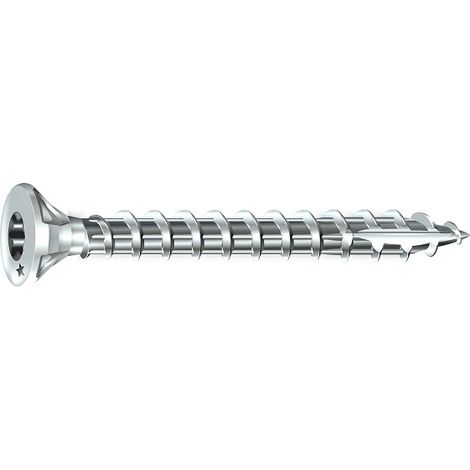 VYNEX Vite a testa svasata a stella Acciaio zincato 4,5x30 - Confezione da 500 - 351400025038