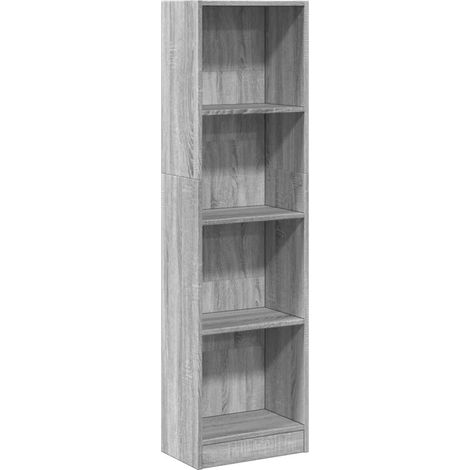 Maison Exclusive - Bücherregal Grau Sonoma 40x24x143 cm Holzwerks