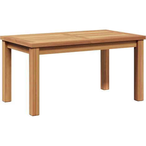 Couchtisch Braun 70 x 40 x 36 cm Massivholz Teak vidaXL (1/5)