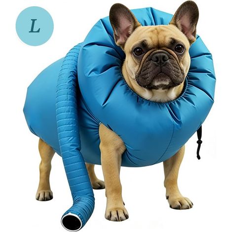 Sac de séchage pour chien – L – 10-20 kg – Séchage rapide du pelage – Après bain et natation (1/5)