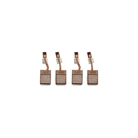 Prenine 4 CB440 Makita Charbons, Charbons pour perceuses Makita CB-440 DF458Z DTD140 DTD146 DHP456 DHP458 / 482 DTW251 BHP451 BHP452, 13x10x3mm (1/5)