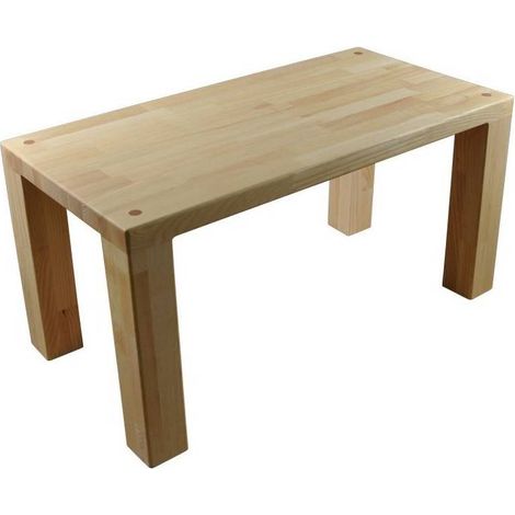 Table Basse 90x45 Frene Hauteur 45 Cm (1/5)