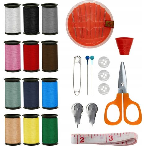 Pequeño y práctico kit de costura