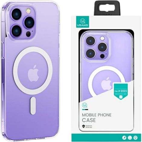 Usams Ice Magnet Case iPhone 14 Plus /15 Plus 6.7 transparent IP14MBC01 (US-BH801) (1/5)