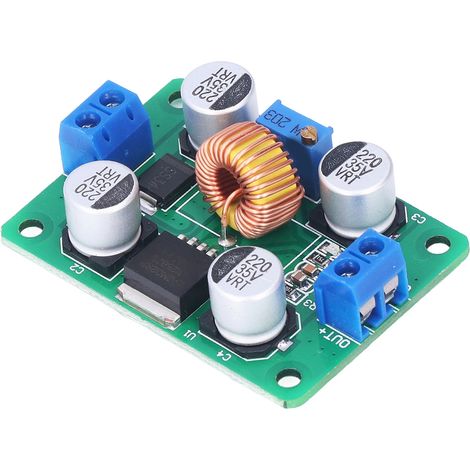 Module élévateur de tension DC-DC réglable LM2587 pour panneau solaire et batterie (1/5)