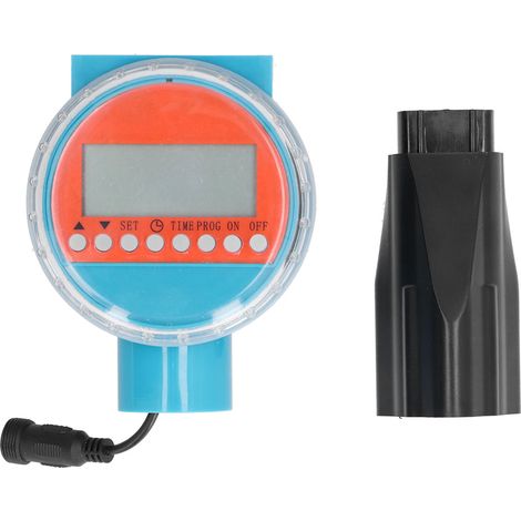 Programmeur d'arrosage automatique avec capteur de pluie, contrôleur intelligent pour vanne électromagnétique, idéal jardin extérieur et balcon, étanche (1/5)