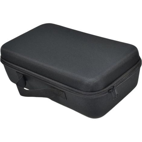 Sac de rangement multifonctionnel, portable, étanche, grande capacité et ultra-résistant pour perceuses électriques, avec poignée organisateur, fermeture éclair noire (1/5)