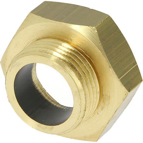 Mamelon de réduction mâle femelle 1" à 1"1/4 en laiton – Raccord de robinetterie pour installations plomberie – D05505B – Raccords Dumont