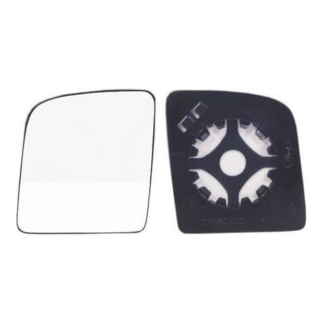 Verre de rétroviseur supérieur gauche convexe Ford Tourneo - Transit Connect 1 phase 1 et 2 2003-2009