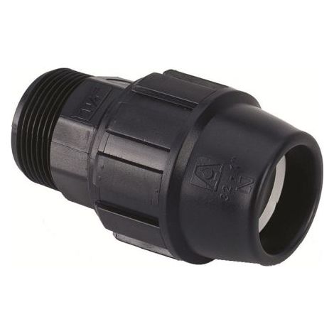 POLIETILENO .32 ENLACE MACHO 1" (1/2)