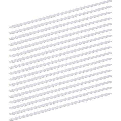 Antirutschstreifen 18er Set Länge 40cm selbstklebend Fliesen Treppe Dusche, transparent  FLITI