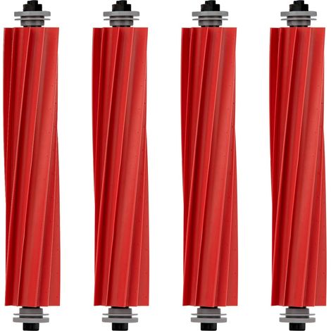 (4 pezzi) Ricambi per spazzole principali in rulli di gomma per Roborock S7, S7+, S7 MaxV, S7 MaxV Plus, S7 MaxV Ultra, Q7, Q7+, Q7 Max, Q7 Max+, Q5+, Q5 – Set di ricambi (1/5)
