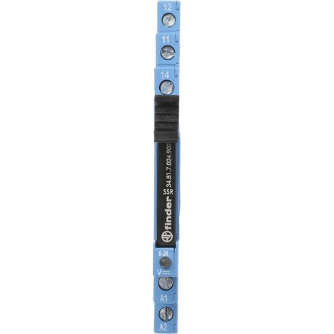 Relais d'interface 24V c.c., 1NO, montage Rail DIN, série , 38 Series ( Prix pour 1 )