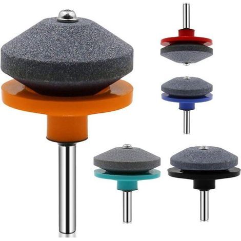 HONORNIC - 5 Pcs Affûteuse De Tondeuse À Gazon Accessoire Perceuse De Fichier Rotatif Convient Pour Les Tondeuses À Gazon Rotatives, Les (1/5)