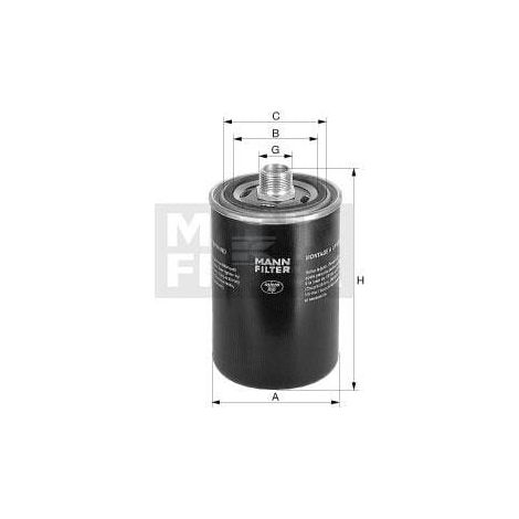 Filtro olio idraulico/trasmissione 04-800191
