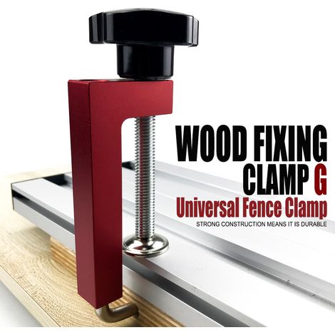 Clip de fixation universel pour clôture, clip de fixation pour le travail du bois, serre-joint en G, clip de fixation réglable, clip pour le travail du bois, serre-joint universel en G, autre, autre b (1/5)