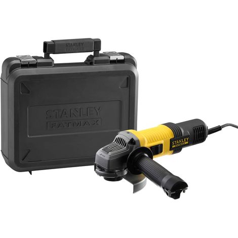 Meuleuse d'Angle Filaire 850W 125 mm 12000 trs/min Démarrage Progressif Câble 4m Carter Ouvert et Carter Fermé Avec 1 Malette et 2ème Poignée FMEG220-QS (1/5)