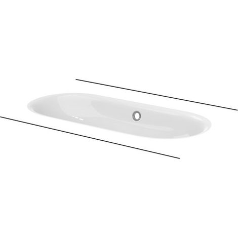 BETTE A218-416mUeL Lavabos ovales Comodo sous-meuble avec (1/2)