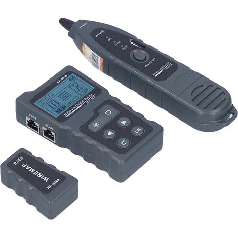 NF-8209 Détecteur de câbles réseau électrique portable anti-interférences PoE pour extérieur
