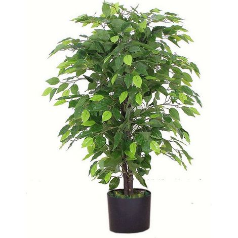 90cm Leaf Realistic Artificial Ficus Tree / Plant