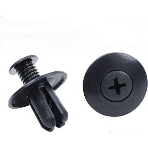 Clips de expansión universales agujero 8 mm para coche - 20 piezas (1/5)