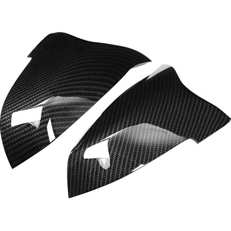 Cache rétroviseur effet fibre de carbone pièce auto adaptable Série 5 F10 F11 2014-2016 (1/5)