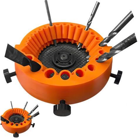 Bohrerschärfer 2-13 mm – Schleifwerkzeug für 125-mm-Winkelschleifer – Präzisionsschleifen für scharfe Bohrer (1/5)