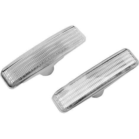 1 paire de feux de position avant à lentille blanche pour BMW Série 5 E39 (1/5)