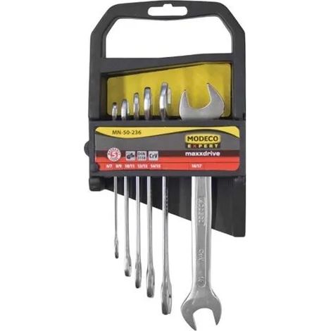 Schlüssel modeco mn-50-236 Chrom-Vanadium-Stahl 6 Stück