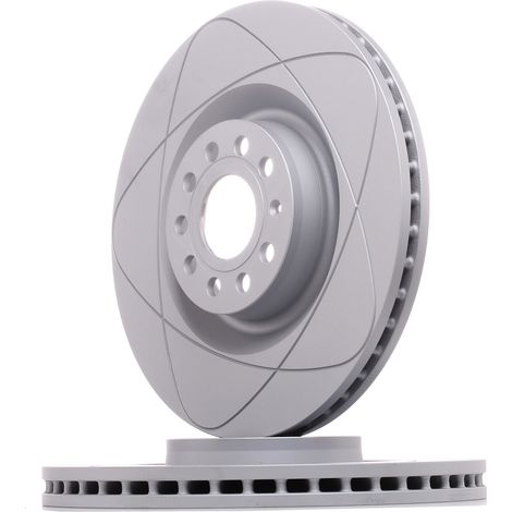 Lot de 2 Disques de frein ATE 24.0330-0115.1 AUDI 1K0 615 301 AB 1K0 615 301 AR