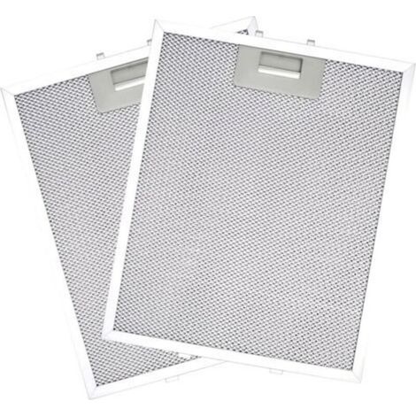 Aimoonsa – 2er-Pack Universal-Aluminiumfilter 320 x 260 mm – 5-lagig für Dunstabzugshauben – Metallfettfilter (1/5)