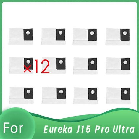 Lot de 12 pièces sacs à poussière pour J15 Pro Ultra balayeuse accessoires sacs à poussière Built vers Last et Work Well (1/5)