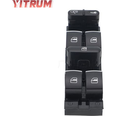 En stock : 3BD959857, compatible avec les pièces détachées Volkswagen B5, commande de lève-vitre électrique, interrupteur de lève-vitre. (1/2)