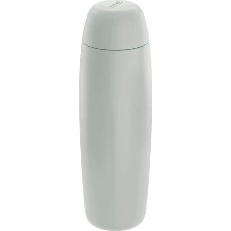 Alessi Food à Porter SA05 G - Bottiglia Termica con Chiusura Ermetica con Infusore e Filtro in Acciaio Inossidabile 18/10, Grigio (1/2)