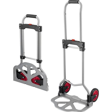 [GEBRAUCHT] B-Ware Toolcraft Sackkarre Handwagen Transportwagen 60kg Traglast PP 940mm silber-grau (1/2)