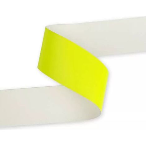 Nastro termosaldabile (con ferro da stiro) giallo fluorescente 25mm x 2 MT Larghezza - 25mm x 2MT