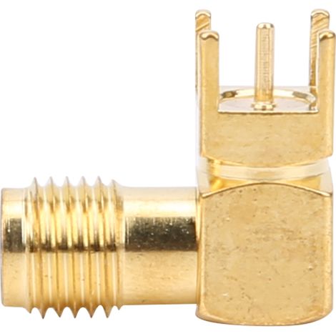 Connecteur RF SMA-KWE, semi-fileté, connecteur de module d'éclairage intelligent électronique pour véhicule à transmission de données sans fil DTU. (1/5)