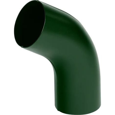 Coude d’évacuation acier Ø90 mm – Vert RAL 6020