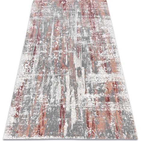 Alfombra de pasillo con refuerzo de goma RUMBA un solo color gris 60 cm grey 60x120 cm (1/5)