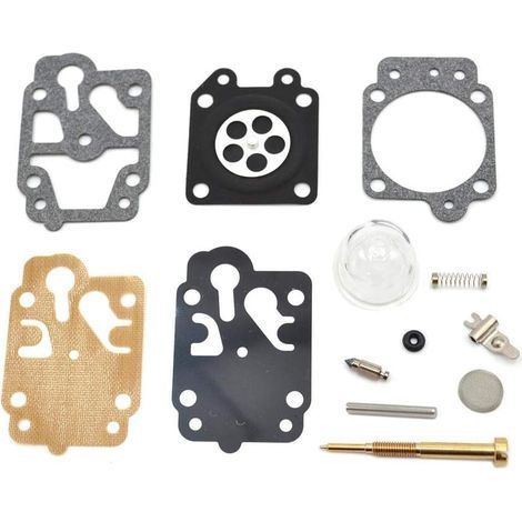 16mm/ 0. 63" Accessoires de Jeu de Joints de Coupe- Herbe pour GX135 139 26CC 33CC 43CC 52CC diaphragme de carburateur de Tondeuse à Gazon en Alliage Prermium Deft (1/5)
