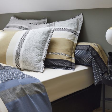 Parure de draps 4 pièces Marlow Beige 140x190 cm