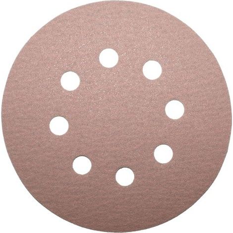 Sait DISCO VELCRATO D-SAITAC-VEL tipo 3S - Ø mm. 127 (8 fori) grana 180 100 PZ