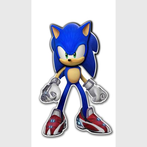 Sticker 3D - Sonic - 14x20 cm (1/5)