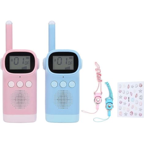 Talkie-walkie puzzle pour enfants, jouet sans fil intelligent et mignon de dessin animé, idéal comme cadeau ou jeu familial.-AquaForge