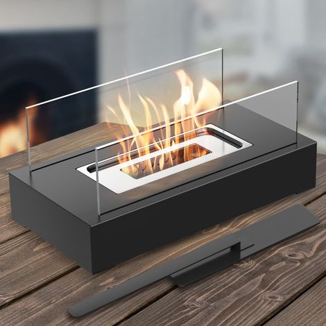 Les cheminées de table à l'éthanol conviennent aux balcons, aux chambres, aux maisons, aux fêtes et constituent également d'excellents cadeaux. (1/4)