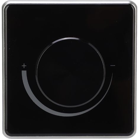 Interrupteur variateur numérique rotatif compatible avec la communication sans fil, pour ampoule LED de 150 W à variation d'intensité fluide (1/5)