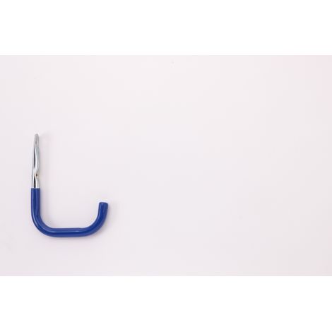 Crochet à visser tube Ø 16mm – Longueur 160mm – Gainé pour fixation sécurisée – Pour béton armé et bois dur – Altuna